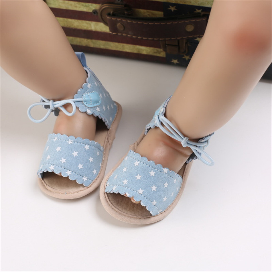 Warmom estate 0-1 anni scarpe da bambino femminili tubo basso traspirante antiscivolo suola morbida sandali neonati scarpe da bambino