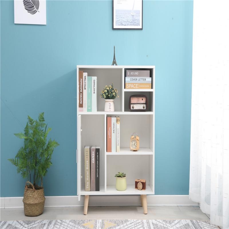Mueble de mesa con repisa para revistas, mueble pequeño con escritorio móvil para dormitorio, sala de estar, mueble de estantería para el hogar, sala de estar, HWC