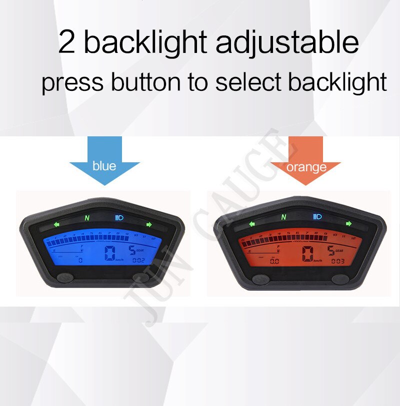 motorcycle speedometer, speedometer, mini meter