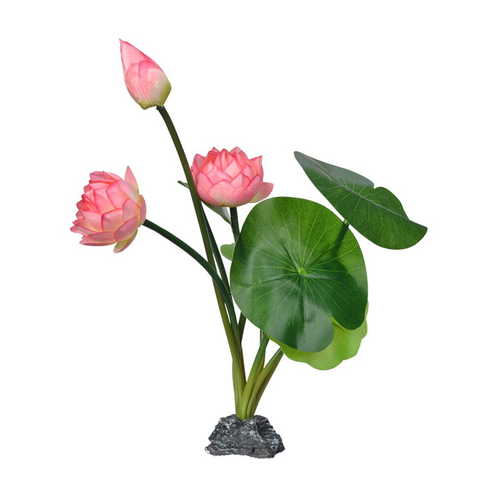 Plato de Sushi, adorno de flores, adorno de loto Artificial, decoración de flores para restaurante de Sushi: Default Title