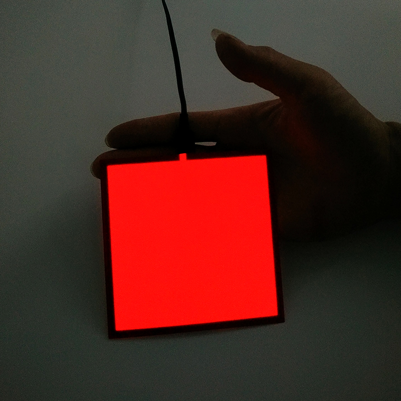 10X10CM Glowing EL Sheet EL Panel Flexible Electroluminescent Cold Light For Glow Party Supplies DIY Model Light Source