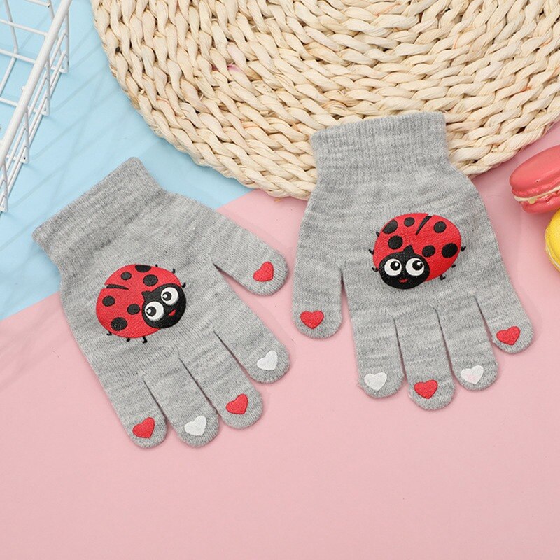 freundlicher Handschuhe Einhorn Winter Warme Handschuhe Fäustlinge Weihnachten Schule betroffen Volle Finger freundlicher Handschuhe Karikatur