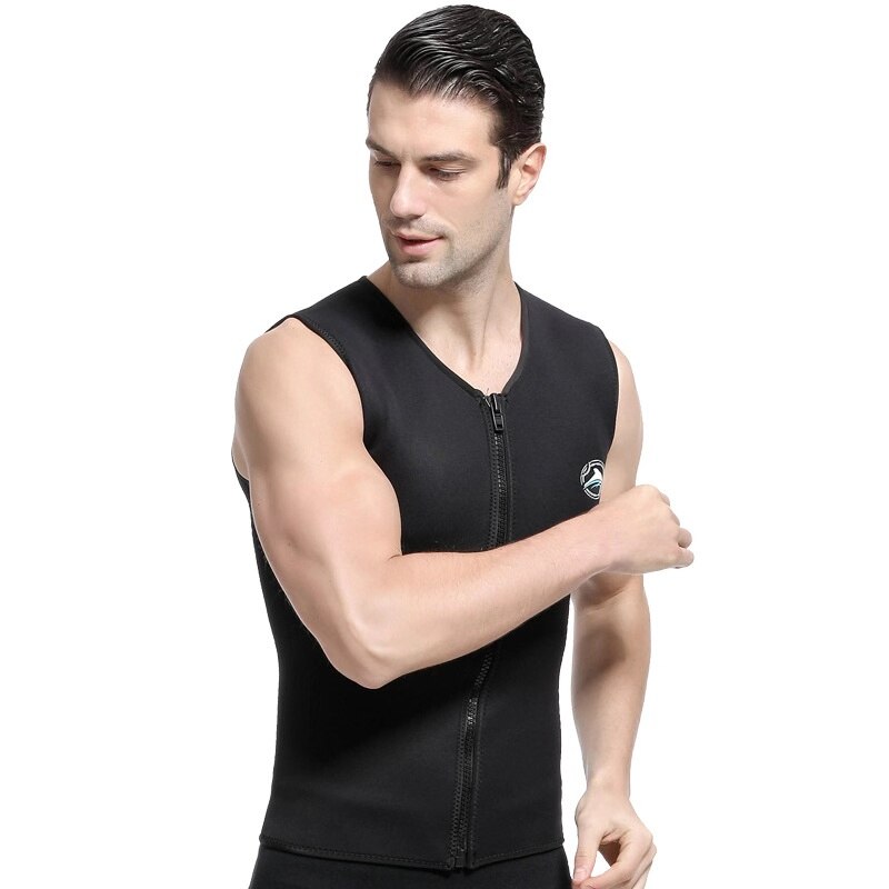 Gilet in neoprene muta da 3MM per immersioni surf muta da nuoto gilet rash guard sport acquatici