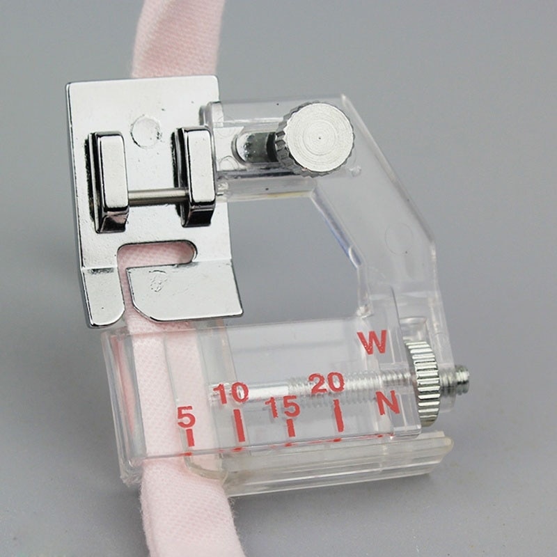 1 pcs Verstelbare Bias Tape Binding Voet Snap On Naaivoet Voor Naaimachine Accessoires Goede