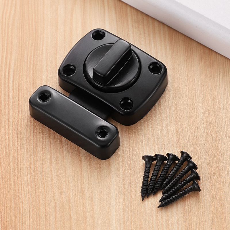 Kk & Fing Zinklegering Links En Rechts Deur Klink Deur Gesp Push-Pull Deur Verdikte Opbouw Deur bolt Lock Gesp Hardware: Bruin