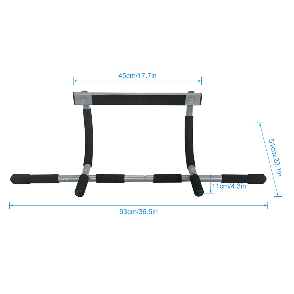 Adjustable Indoor fitness door frame Multi-functional Pull up bar wall Chin up bar Horizontal bar Fitness Equipments Home Gym