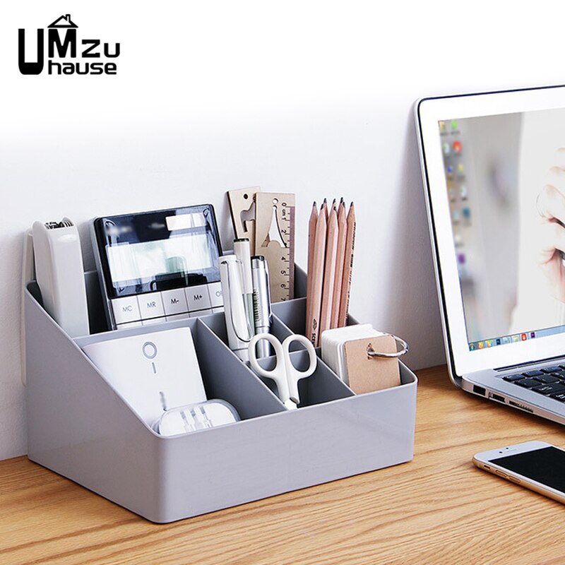 Organizador de cosméticos, cajas de almacenamiento de escritorio, mesa sólida, organizador de oficina en casa, caja de plástico, recipiente para joyas de maquillaje, divisor de cajón