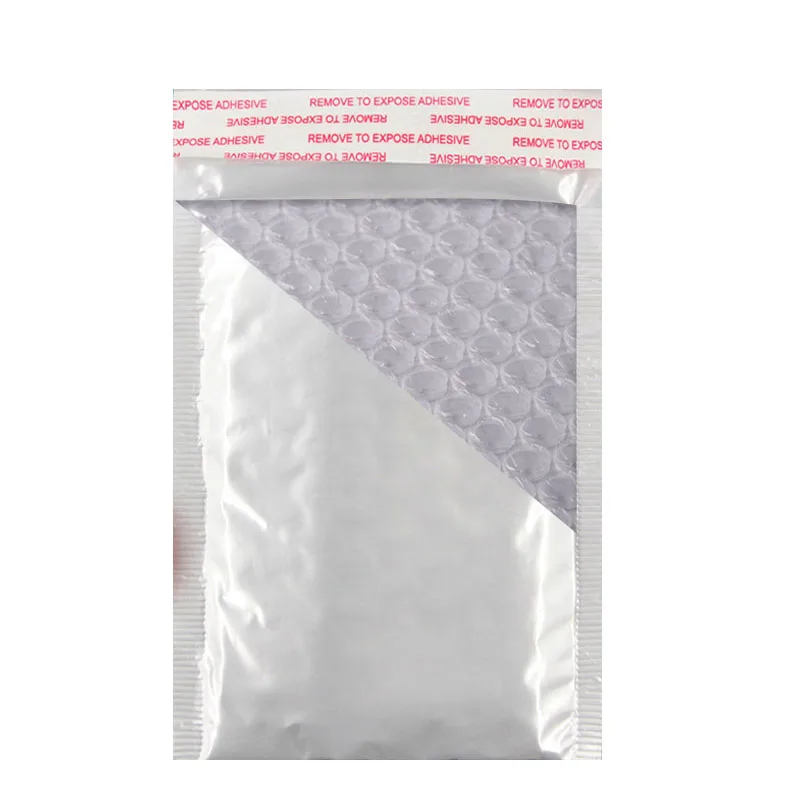 50 stks/partij Wit Schuim Envelop Zakken Zelfsluitende Mailers Gewatteerde Enveloppen Met Bubble Mailing Tas Pakketten Tas