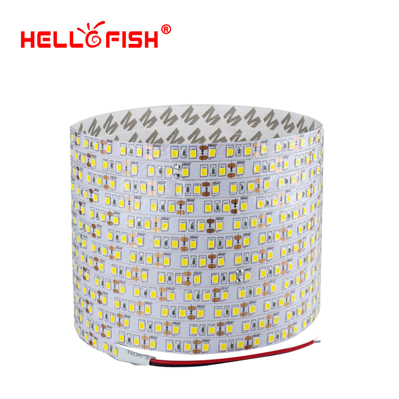 5 m 2835 LED Strip Single Layer PCB 600 Licht 2835 SMD 12 v Flexibele LED Tape Wit Warm Wit