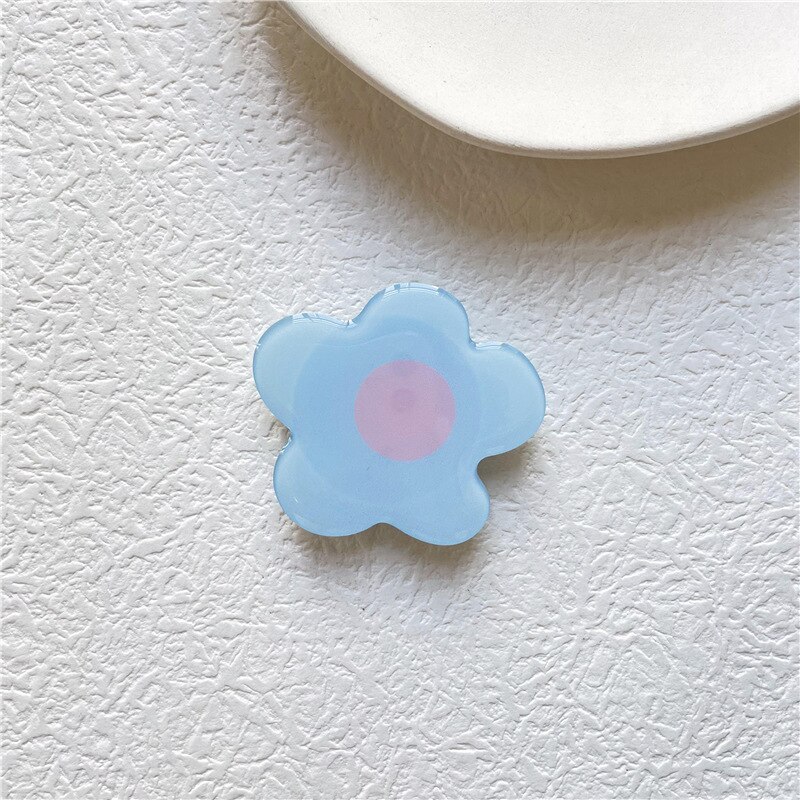 Epoxy Resin Universal Fresh And Lovely Flowers Foldable Grip Tok Bracket Mobile Phone Ring Bracket Mobile Phone Accessories: 18