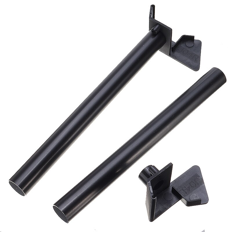 Rainwater Downpipe Kit Black Bracket Aluminum Screws Plastic Rainwater Downpipe Tube Greenhouse Gutter Down Pipe Parts