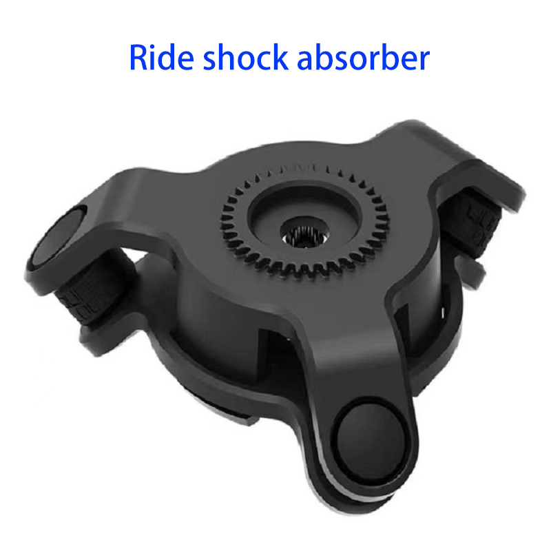 360° Rotatable Motorcycle Bike Phone Holder Stand Bicycle Phone Bracket Vibration Damper Bike Holder Navigation Car Accessories: Azul Céu