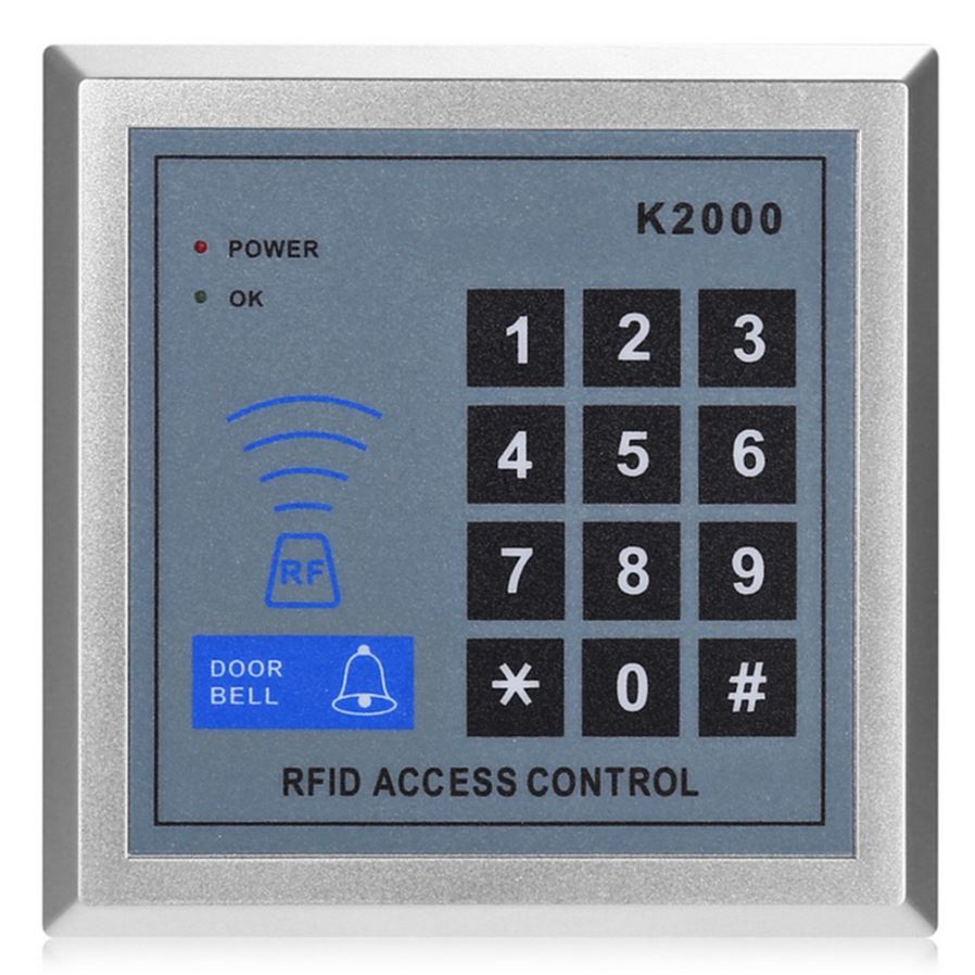 125 Khz Rfid Deur Rfid Keypad 10 RFID Keyfobs