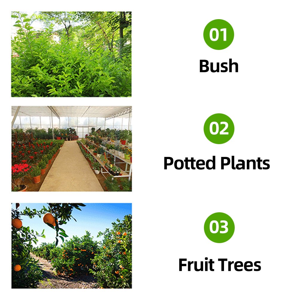 Micro Drip Irrigation System Garden Watering Hose Kit With Connectors Adjustable Drip