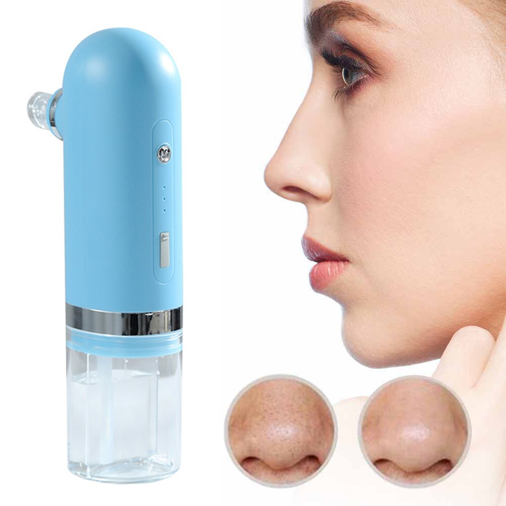 Beauty Instrument Small Bubble Blackhead Remover Water Cycle Pore Acne Pimple Removal Black Point Vacuum Facial Cleansing Tool