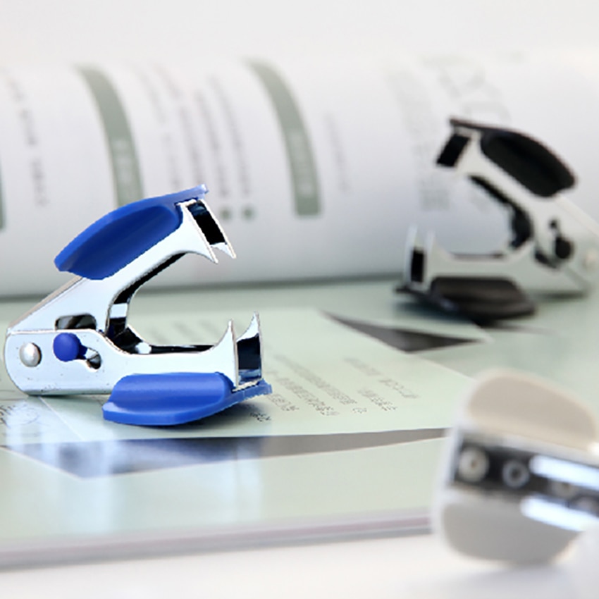 Mini Multi-functional Staple Remover Nail Pull Out Extractor School Office Supply Stapler Handheld Binding Tool Nail Disassembly