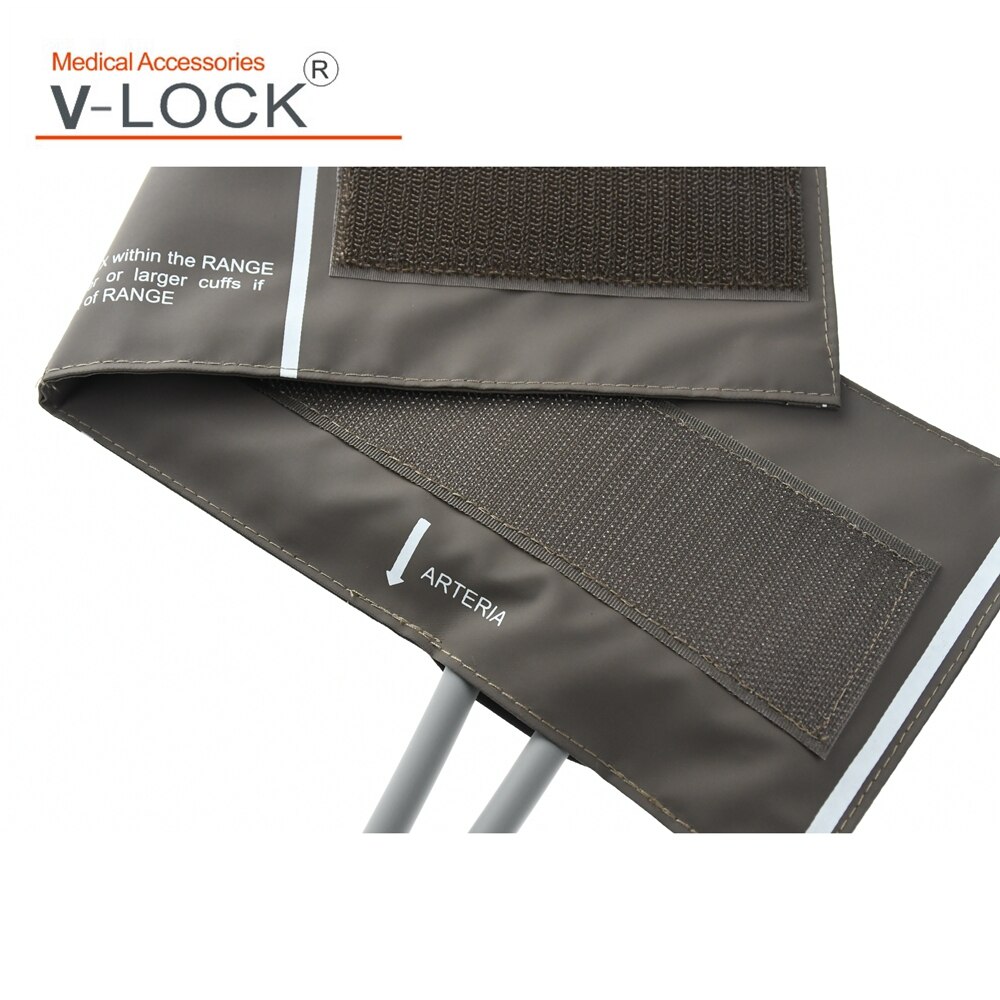 child arm blood pressure cuff with bladder Double tube imitation leather cuff