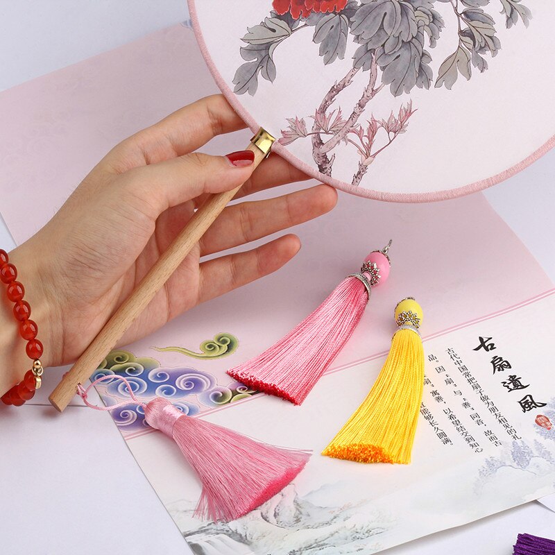 3 stuks gladde zijden kreeftensluiting kwastjes franje hanger diy knutselen kwastjes versieringen kleding gordijnen decoratie oorbellen sieraden onderdelen