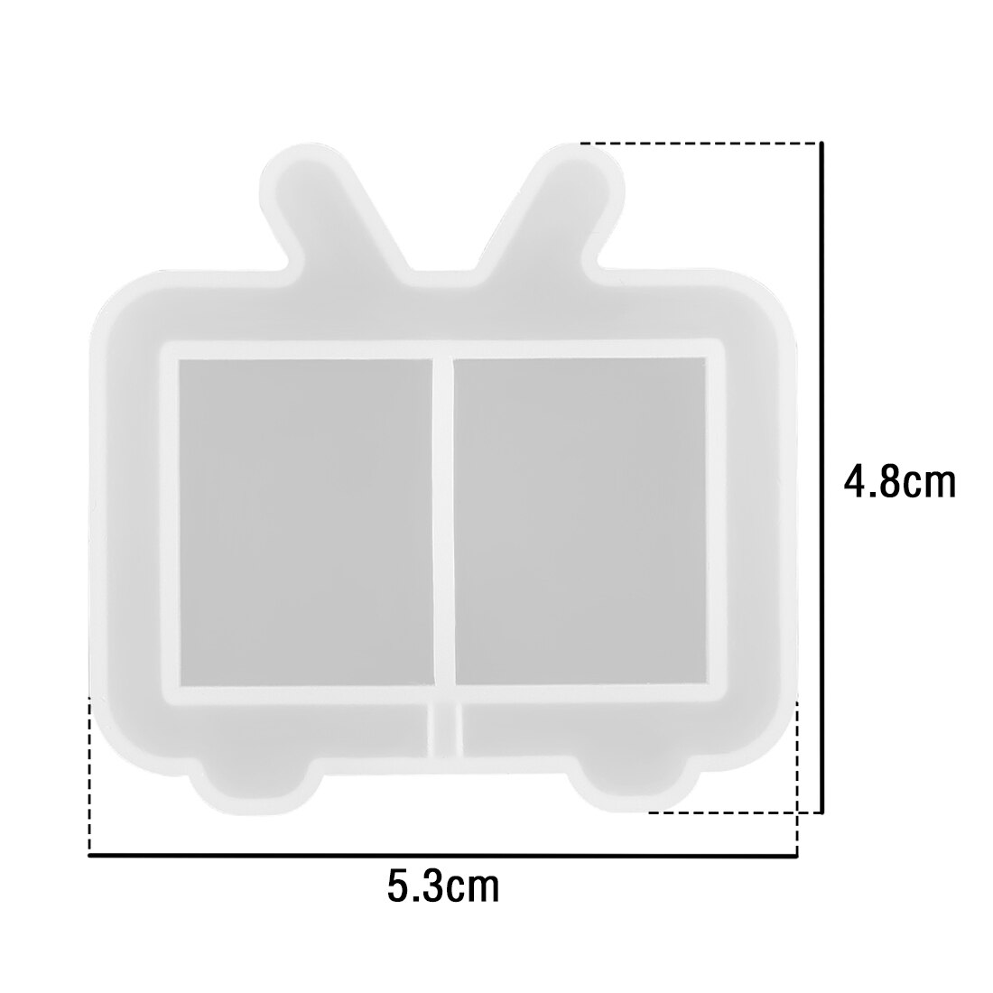 DIY Harz Shaker Epoxy Schlüssel Kette Charms Quicksand Bärentatze Silikon Form Schmuck Machen Anhänger Handwerk Werkzeuge: TVs