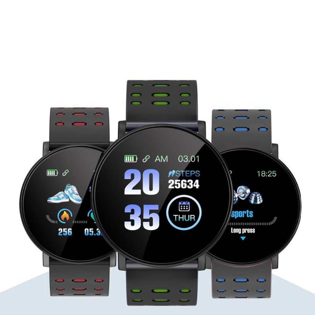 119plus inteligentne zegarki wodoodporna 116 plus inteligentna bransoletka nadgarstek zegarek mierzący uderzenia serca mężczyźni kobiety sport zegarki inteligentna opaska