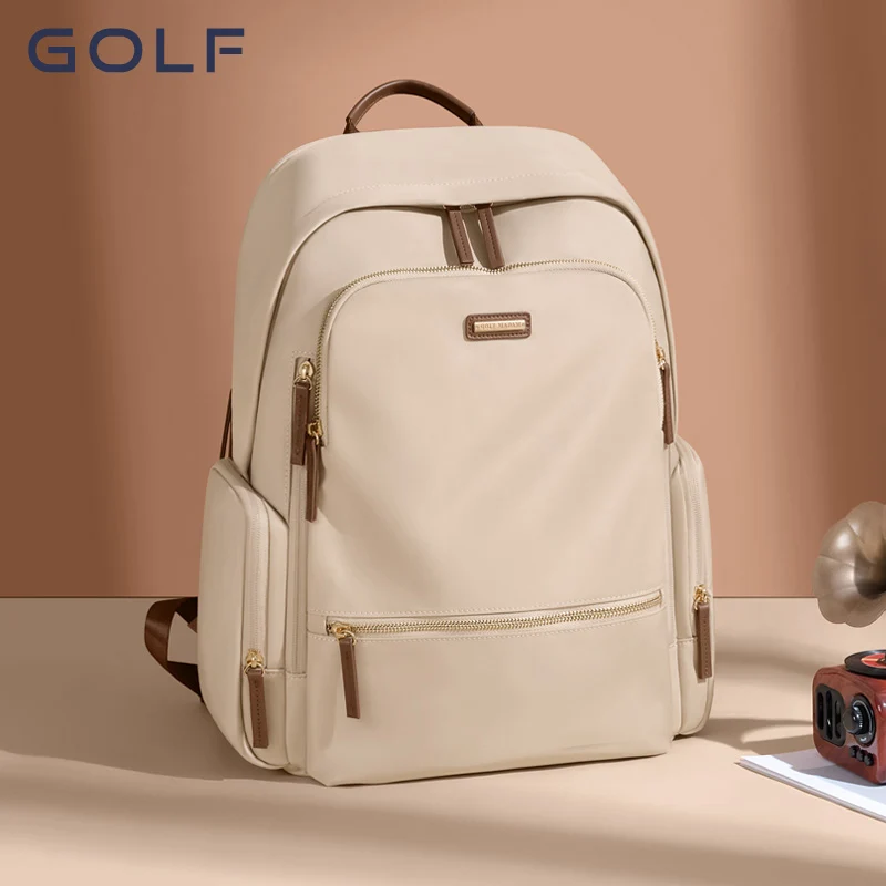 GOLF Backpack Laptop 15 6 Inch Women Back Bag Computer Backpacks Leisure Commuting College Students Female School Bags