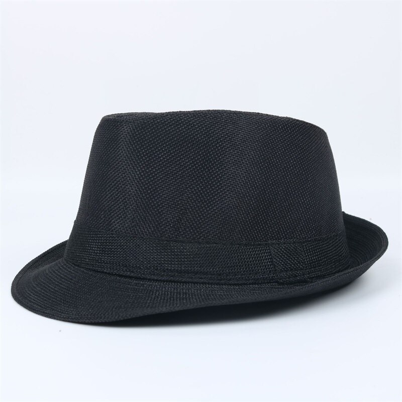 Moda proprietà cappello jazz spiaggia cappello Panama cappelli da suola classici cappello a cilindro fedora retrò uomo donna secchiello unisex Gorras: 10