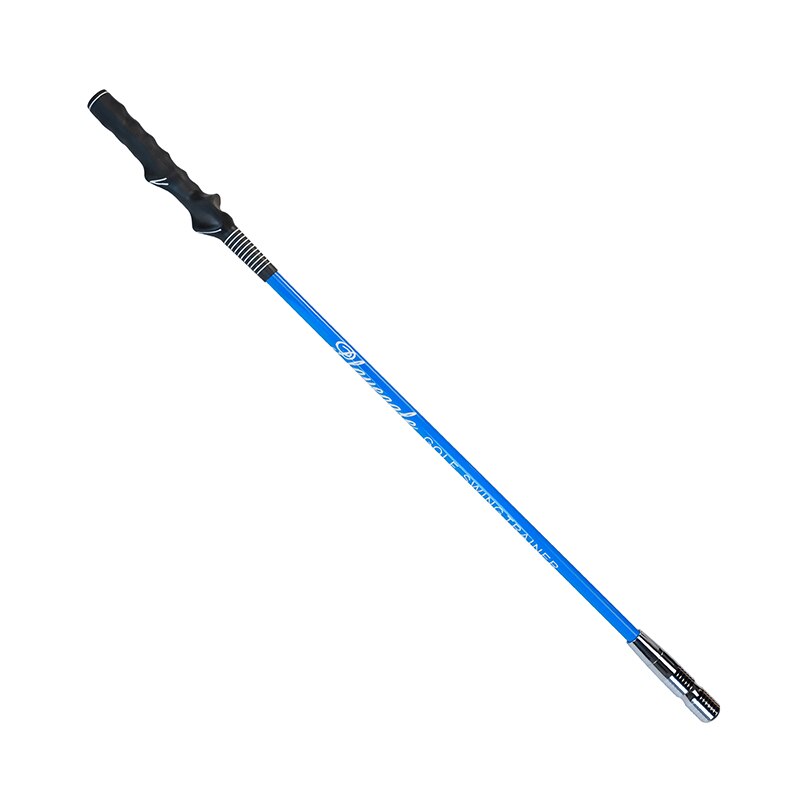 PLAYEAGLE Golf Swing Stick Training Aids Stainless Steel Beginner Auxiliary Golf Fitness Training Strength Exercise Golf Trainer: Blue