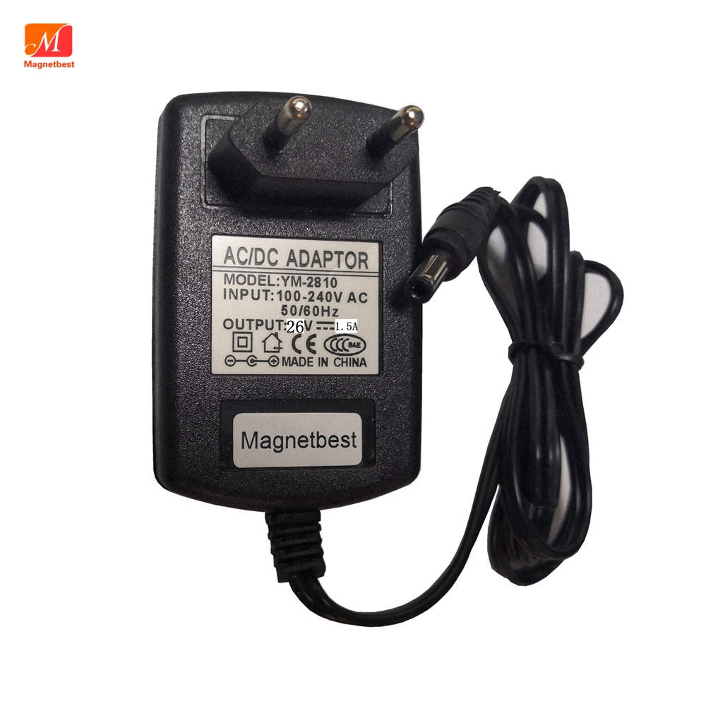 26V 1500MA 1.5A -2000mA 2A AC DC Power Supply Wall Adapter AC 100-240V 220V to DC 26V 26 volt 1.5A -2A Converter DC 5.5mm*2.5mm: Dark Grey / us