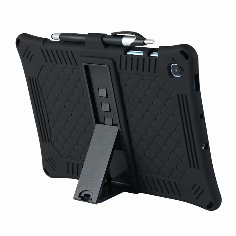 For Galaxy Tab S6 Lite 10.4 kids Case For Samsung Galaxy Tab S6 Lite P610 P615 Tablet Case Silicon Cover + pen + strap