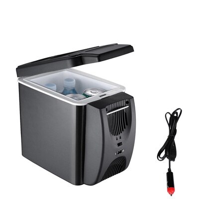 12V Koelkast Vriezer Heater 6L Mini Auto Koelkast Cooler & Warmer Elektrische Koelkast Draagbare Koelbox Reizen Koelkast: 2