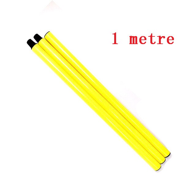 Water Injection Base Football soccer Door Pole Flag Logo Bar Training Equipment Sign Obstacle Marker Rod top: 1metre