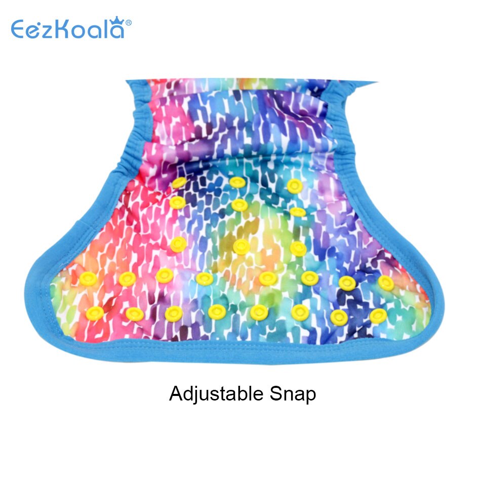 EezKoala Heavy Wetter AI2 Cloth Diaper Snap Insert Hemp Cotton Eco-Friendly Baby Nappy Waterproof Washable Night Nappies
