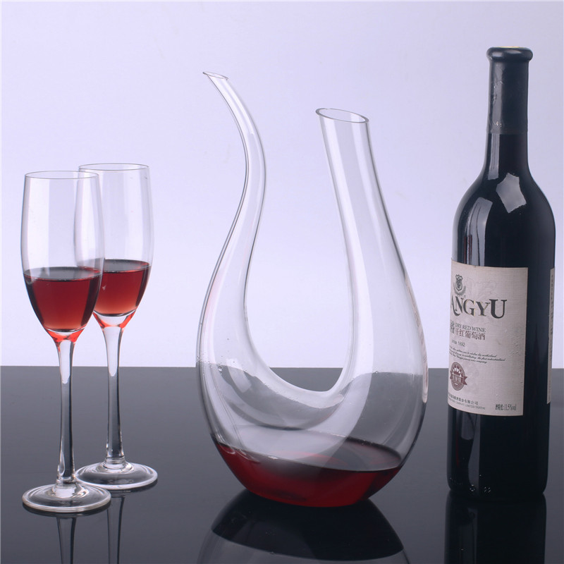 Handgjord kristall rött vin pourer glas karaff konjak karaff set kanna bar champagne vattenflaska dricksglas