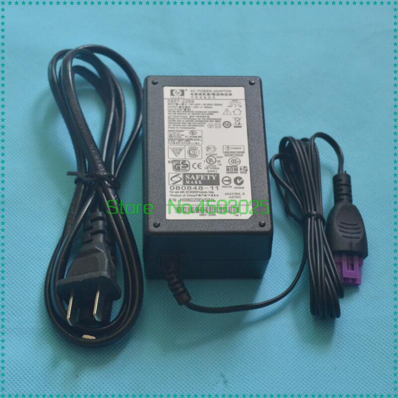 Input： 100-240v 50/60hz 600ma output： +32v 625ma 0957-2269 ac strømadapter oplader til hp  f2418 f2410 f2480 4000 4500