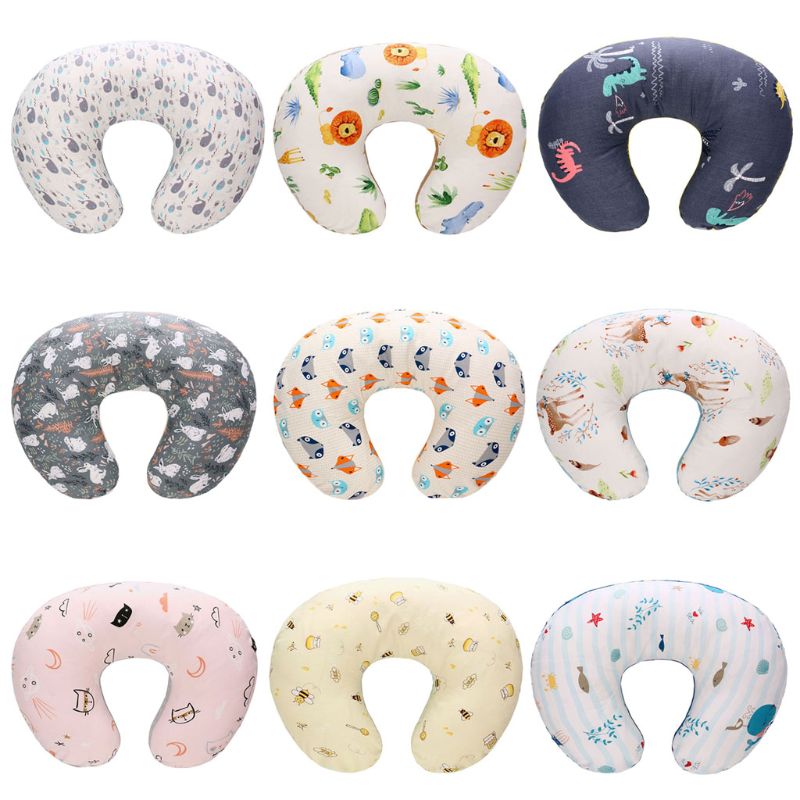 Baby Breastfeeding Pillow/Pillowcase Newborn Head Positioner Maternal and Child Supplies Multi-function U-type Maternity Nursing