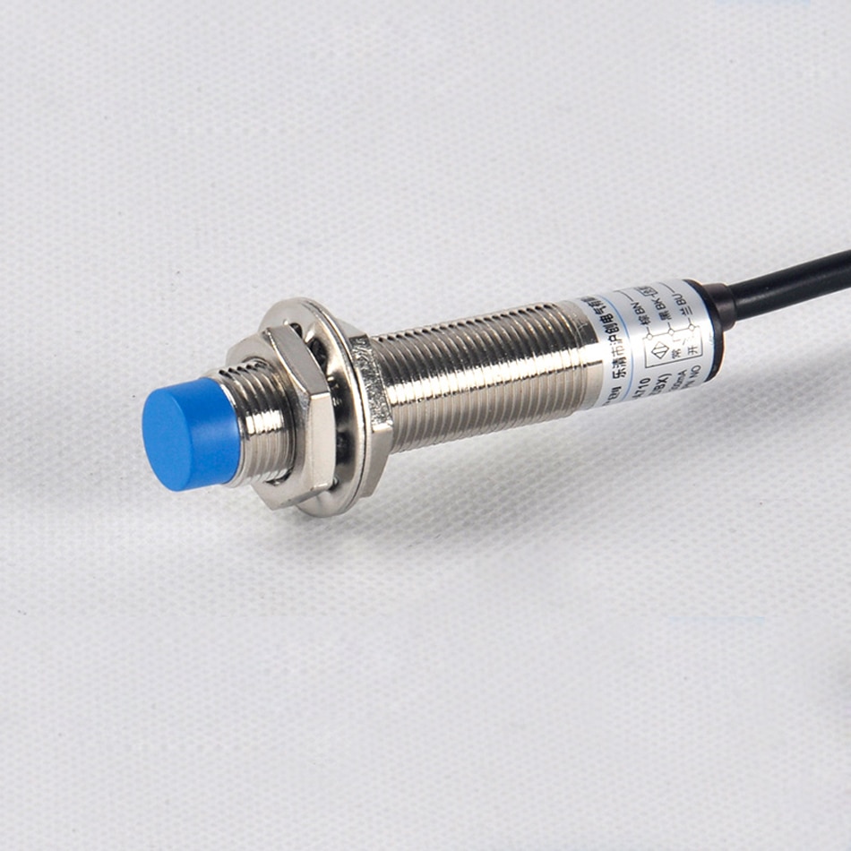 2pcs DC 5V NPN NO M12 LJ12A3-4-Z/BX Inductive Proximity Sensor Switch for 3D Printer CNC Z probe auto bed leveling