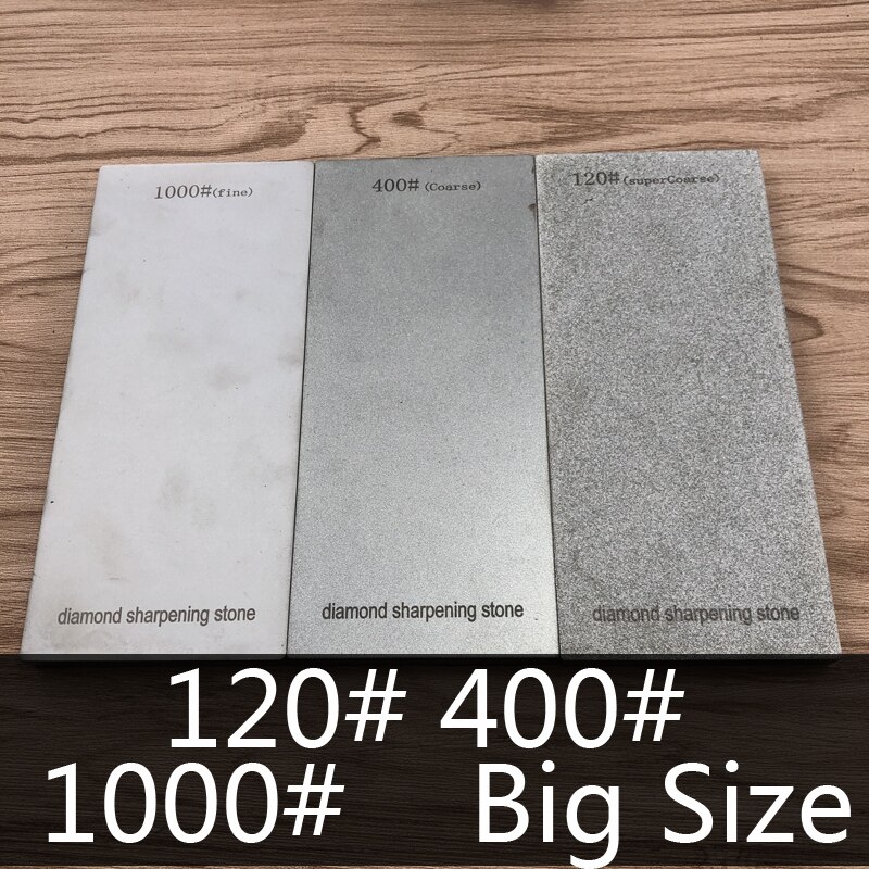 6 pcs Large size Diamond Dedicated sharpening stone Fine grinding Honing Tools Fast diamond knife sharpener whetstone: 1