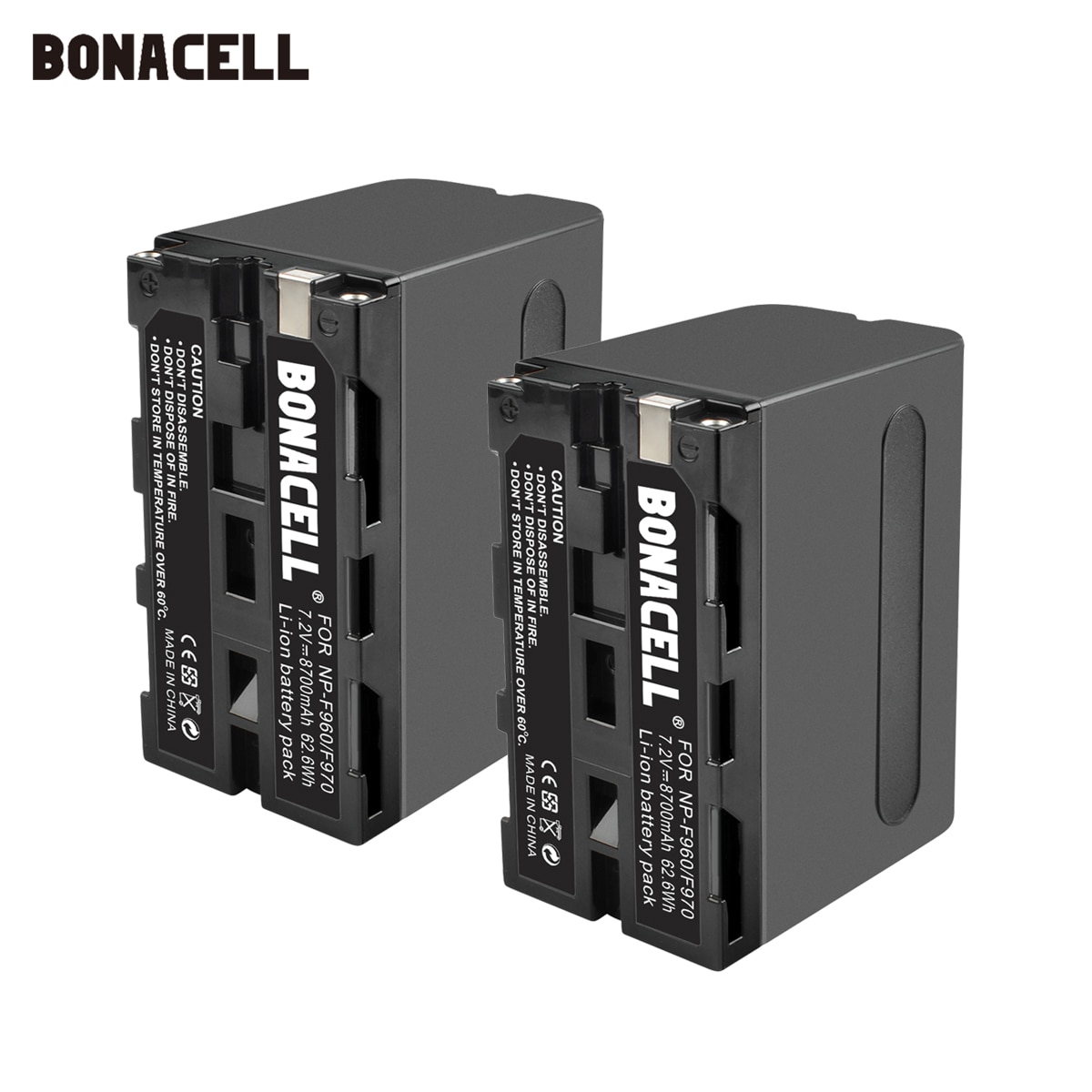 Bonacell 7.2V 8700Mah NP-F960 NP-F970 Np F960 F970 F950 Batterij Voor Sony PLM-100 CCD-TRV35 MVC-FD91 MC1500C L50