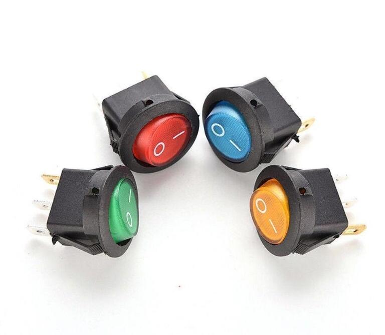 5PCS 12V 220V LED illuminuted rocker switch 20A 12... – Grandado