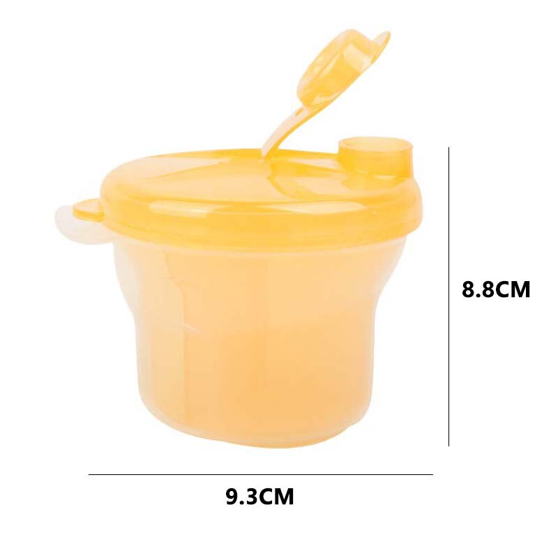Portable Milk Powder Formula Dispenser Multi-function Three-layer Layered Milk Powder Grid Container Infant Care Travel Bottle