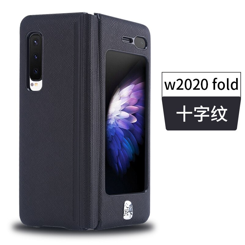 For Samsung Galaxy Fold Case Folding Screen Fold Full Package W20205g Protective Case One Piece Full Package F9000 Case: hsszw