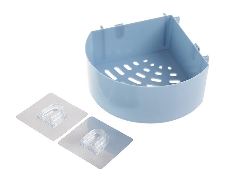 Mensola per bagno portaoggetti per bagno adesivo cucina decorazione per la casa mensola per doccia ad angolo scaffale per cremagliera accessori per appendere