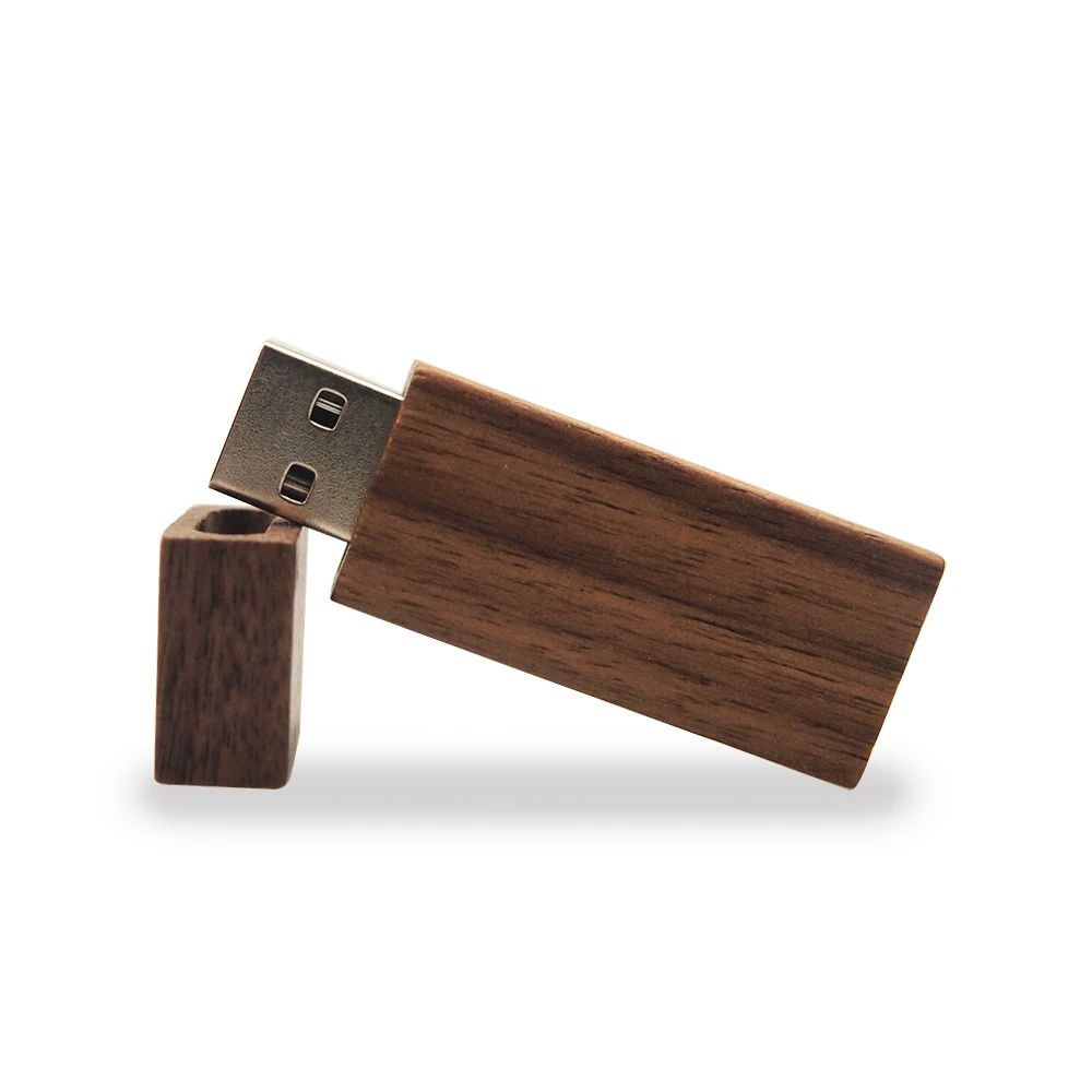 Usb 2.0 Houten Usb Pen Drive 4Gb 8Gb 16Gb 32Gb Usb Flash Drive Cadeau Geheugenstick Flashdrive Bruiloft Geheugen Cadeau Usb: green / 8GB