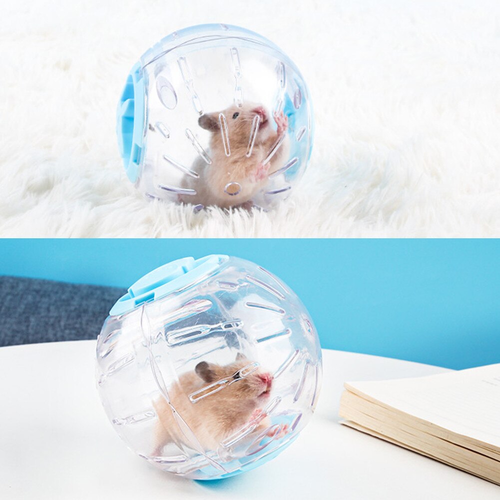 Kunststoff draussen Sport Ball Gummi-Verpackung Grounder Ratte Kleine Haustiere Nagetier Mäbenutzen Joggen Ball Spielzeug Hamster Rennmaus Ratte ÜSpund Bälle Spielen Spielzeug