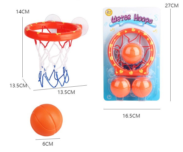 Douche Schieten Kinderen Douches Zuigen Disc Basketbal Hoepel Baby Paddle Basketbal Stands Bad Speelgoed Neem Een Bad Speelgoed