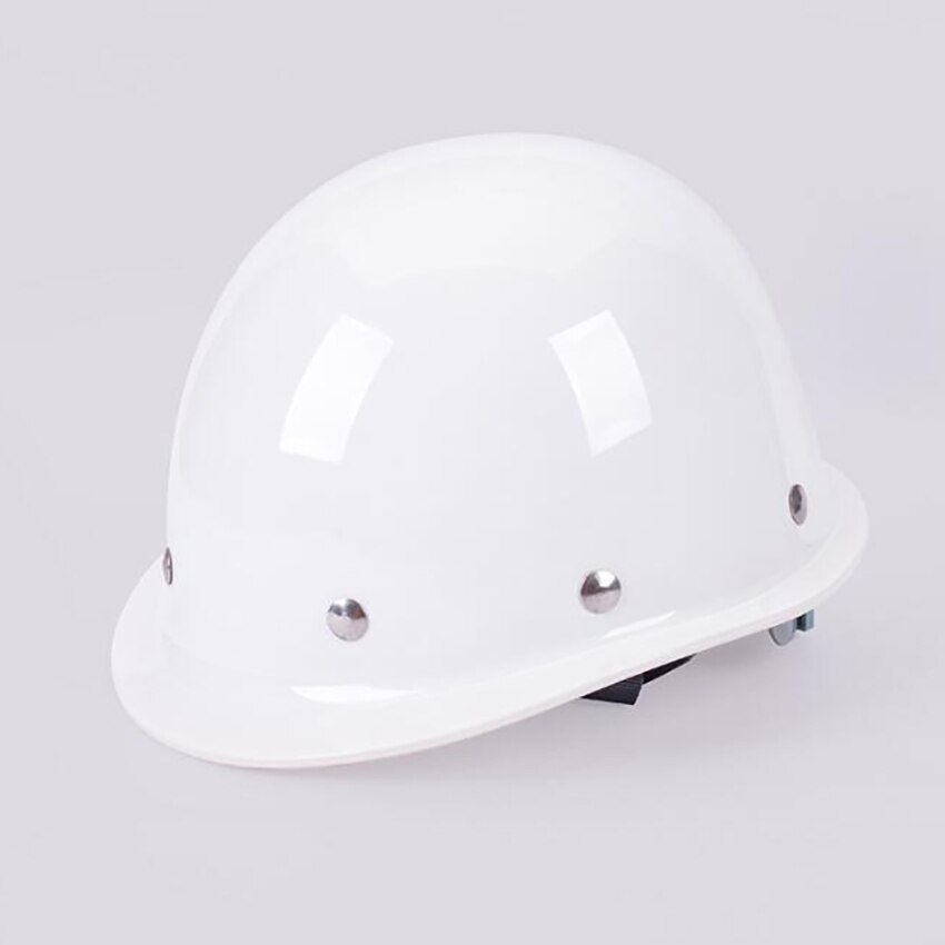 Anti-Smashing Veilig Cap Beschermende Helm Outdoor Bouwplaats Werknemer Helm Beschermende Cap Hoed Helm Veiligheid Bescherming: WHITE