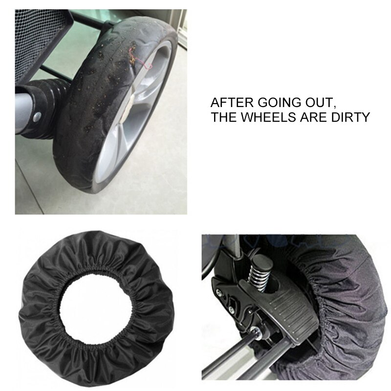 1pcs Baby Stroller Wheel Covers Wheelchair Baby Ca... Grandado
