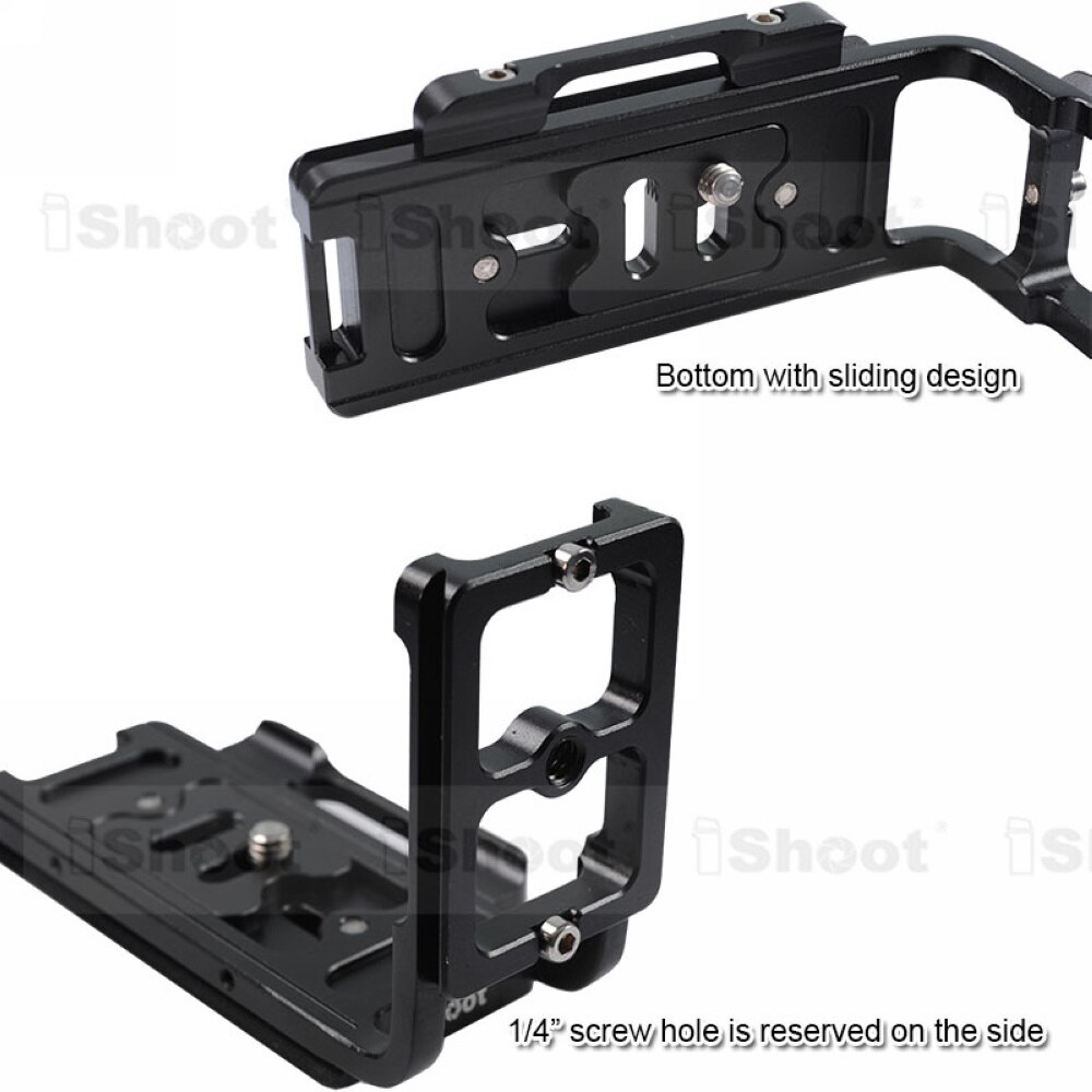 iShoot L Bracket Vertical Quick Release Plate Camera Holder Grip for Nikon D7100 D7000 D5200 D5100 D5000 D3200 D300/D600 D90 D80