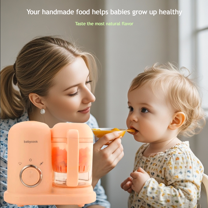 Baby Food Maker Baby Food Mills Supplement Machine Multifunctional Food Processors Blender Grinder Steamer Mixer Steam Cooking