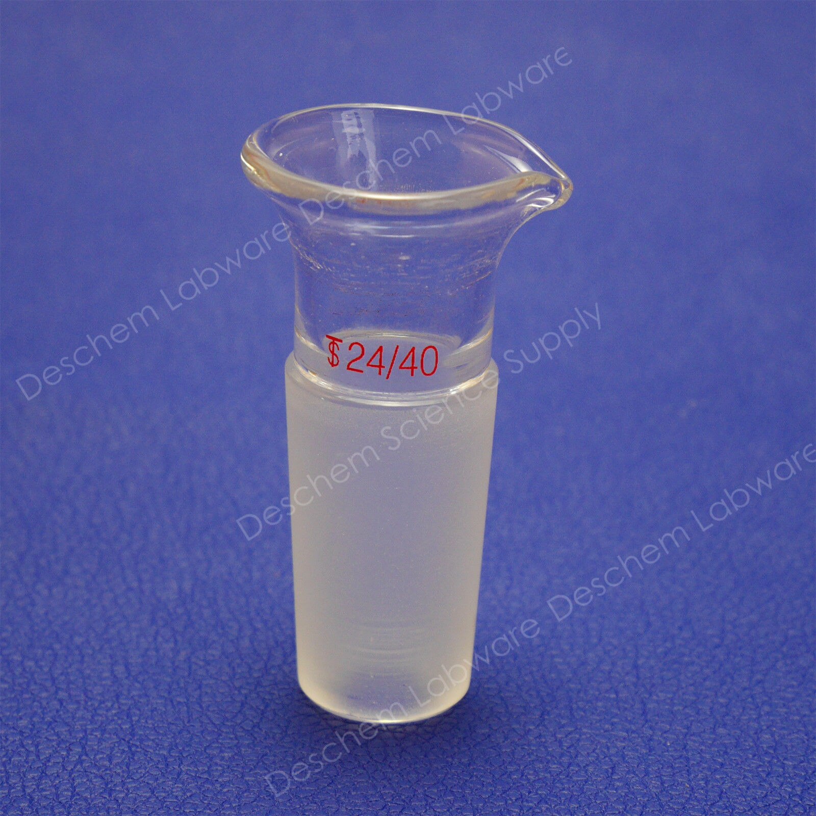 24/40,Liquid Pour Adapter Matching Flask,Glass Ground Joint,Lab Glassware